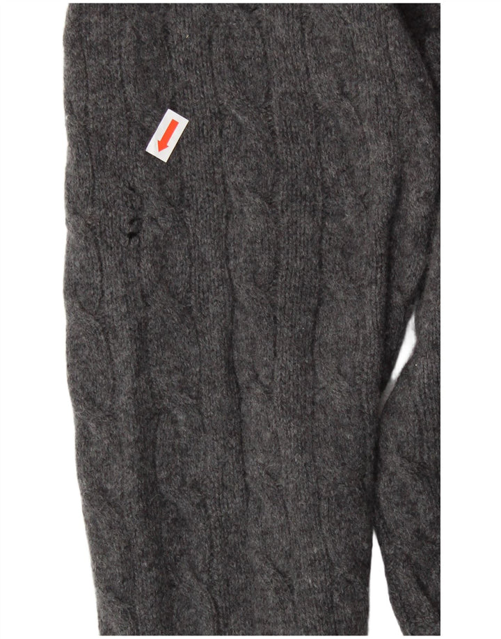 Мужской джемпер с круглым вырезом Polo Ralph Lauren XL, серая шерсть