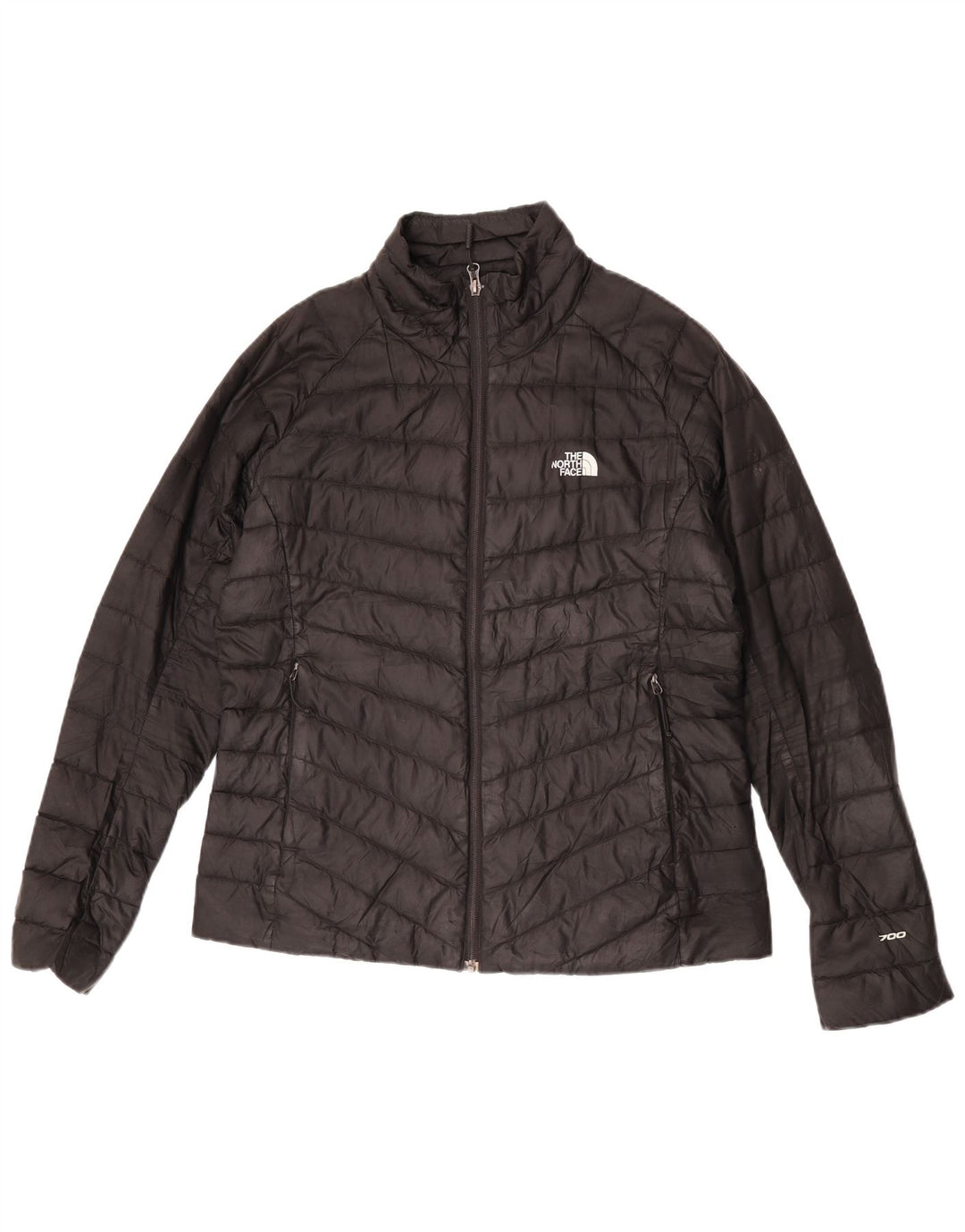 Женская стеганая куртка The North Face UK 16, большой черный полиэстер