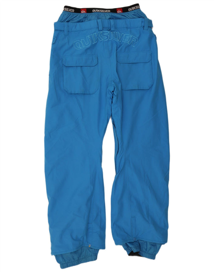 Мужские лыжные брюки с графическим рисунком Quiksilver XL, синие, полиэстер