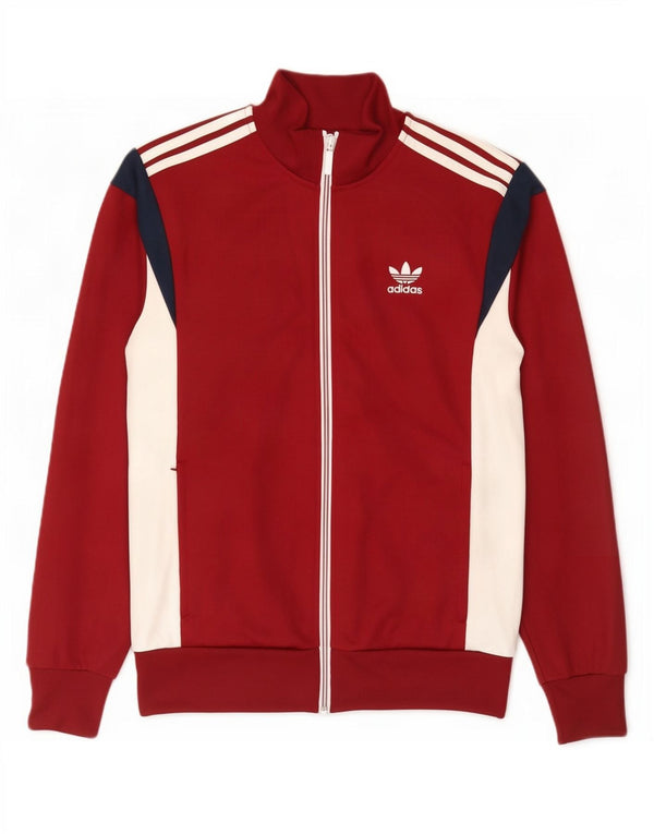 Мужской спортивный костюм Adidas Top Jacket Medium Burgundy Colorblock