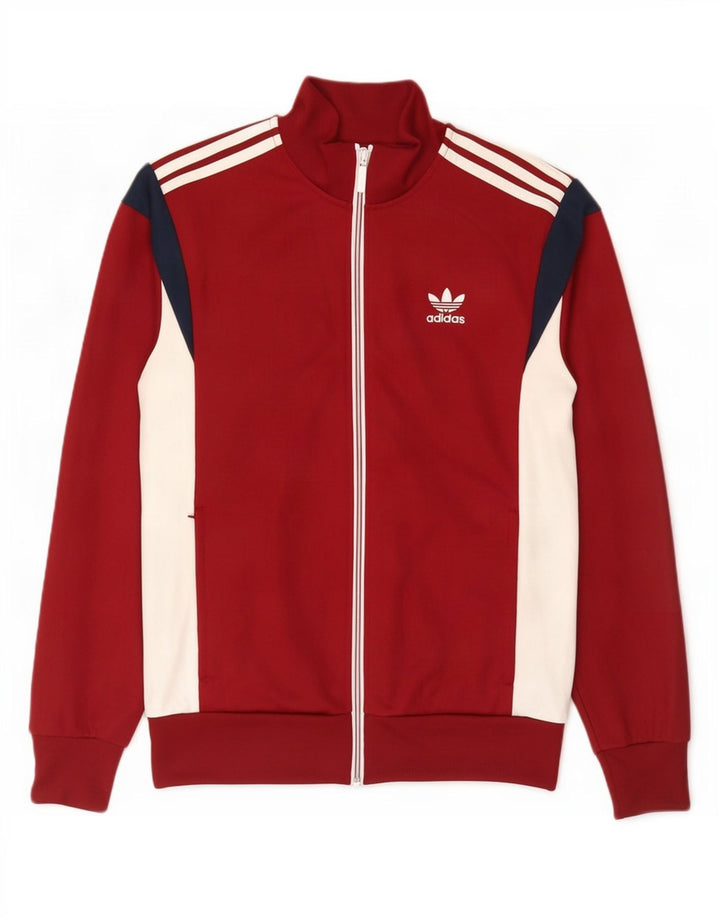 Мужской спортивный костюм Adidas Top Jacket Medium Burgundy Colorblock