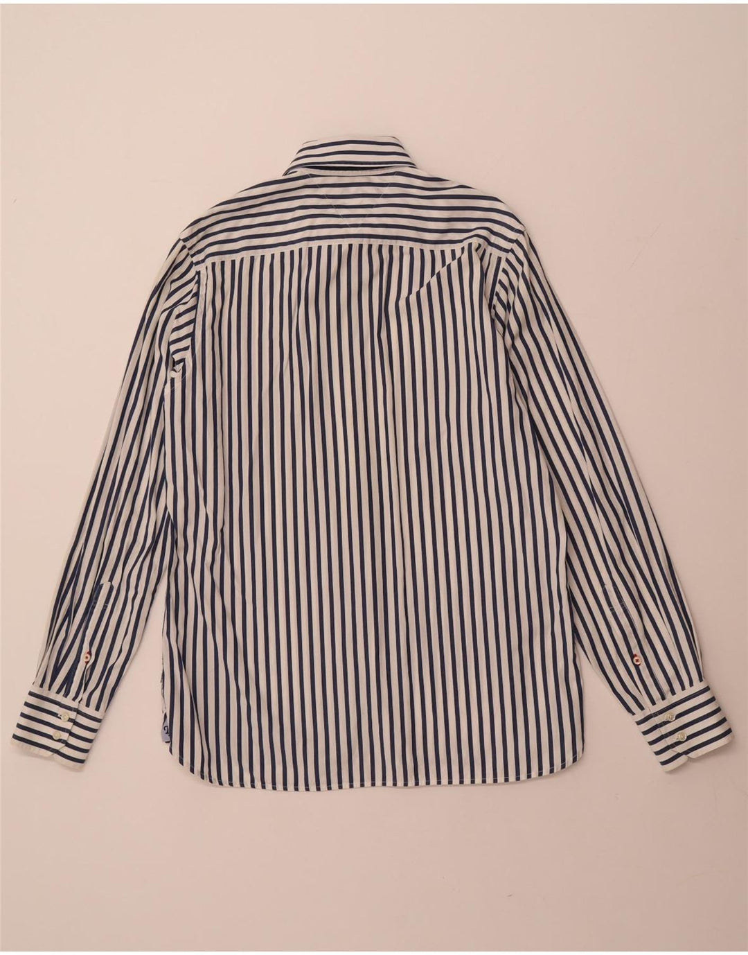 TOMMY HILFIGER Мужская рубашка из хлопка средней длины в белую полоску