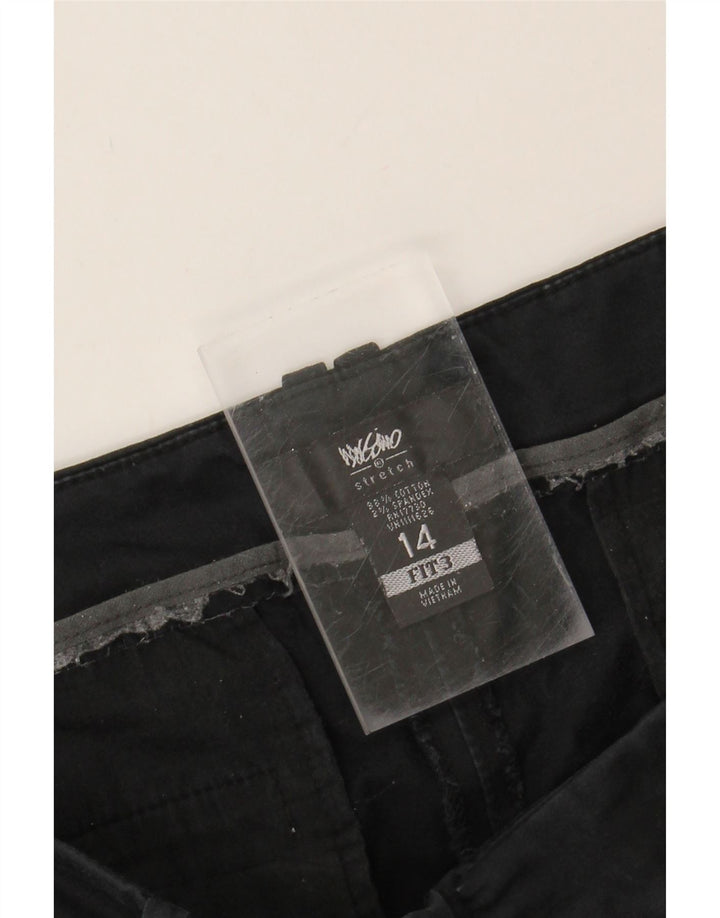 MOSSIMO Womens Stretch Bootcut Casual Trousers US 14 XL W38 L30 Black Vintage Mossimo and Second-Hand Mossimo from Messina Hembry 