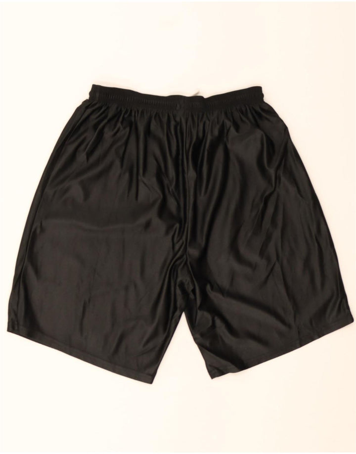 RUSSELL ATHLETIC Boys Sport Shorts 13-14 Years Large  Black Polyester Vintage Russell Athletic and Second-Hand Russell Athletic from Messina Hembry 