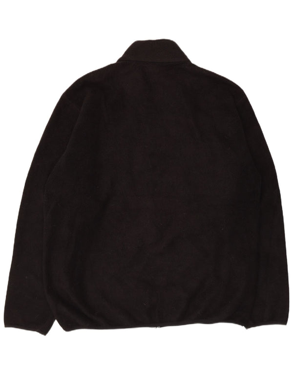 Мужская флисовая куртка L.L.Bean UK 42 XL, черный полиэстер