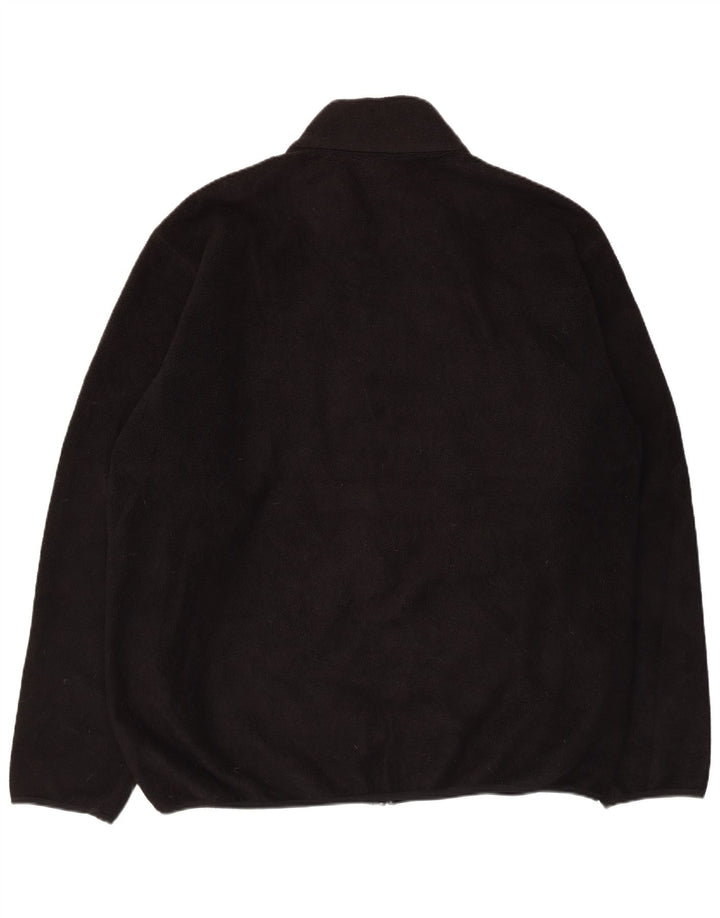 Мужская флисовая куртка L.L.Bean UK 42 XL, черный полиэстер