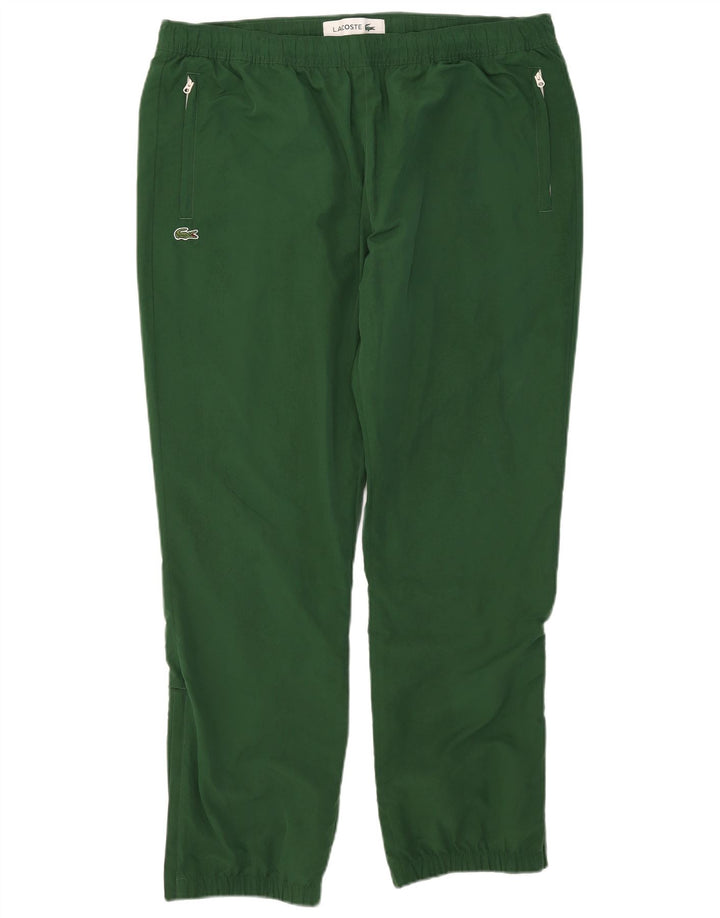 Мужские спортивные брюки Lacoste, джоггеры, размер 6 XL, зеленый полиэстер