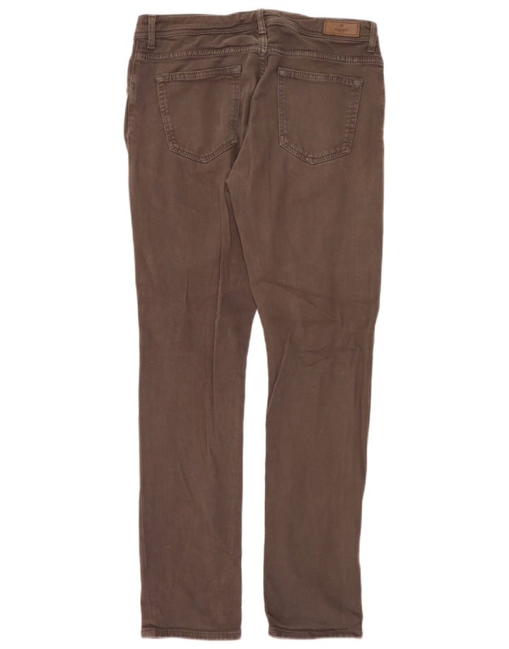 Hackett Мужские узкие повседневные брюки W36 L32 Серые хлопковые