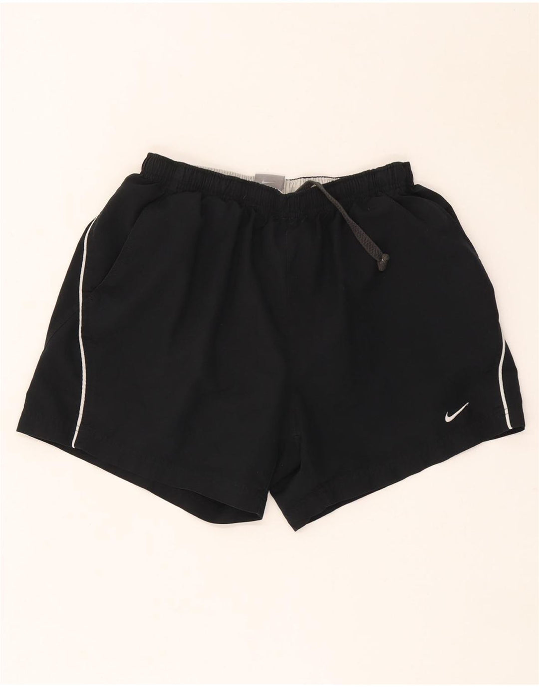 Женские спортивные шорты Nike UK 12, средний черный полиэстер