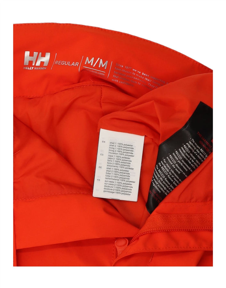 Мужские лыжные брюки Helly Hansen из полиэстера среднего красного цвета