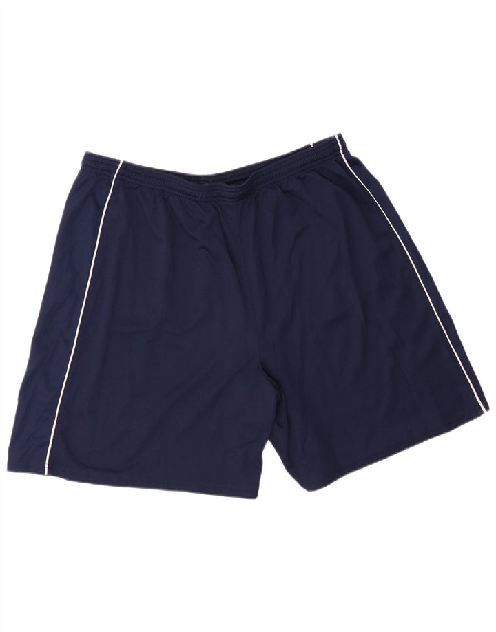 Мужские спортивные шорты Russell Athletic 2XL темно-синие из полиэстера