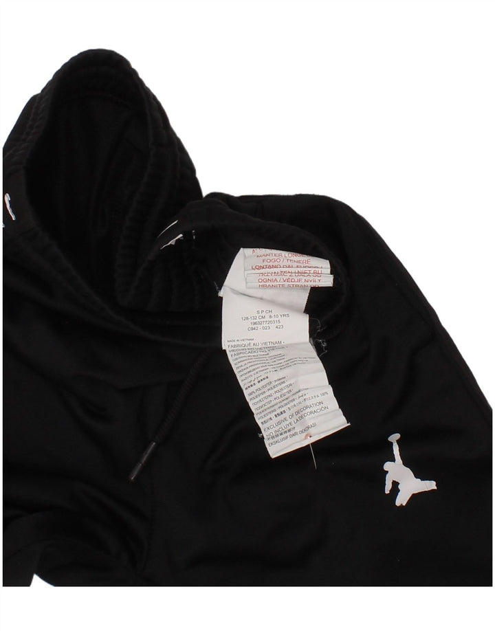 Спортивный костюм с графическим рисунком для мальчиков JORDAN, брюки для бега, 8–9 лет, маленький черный цвет