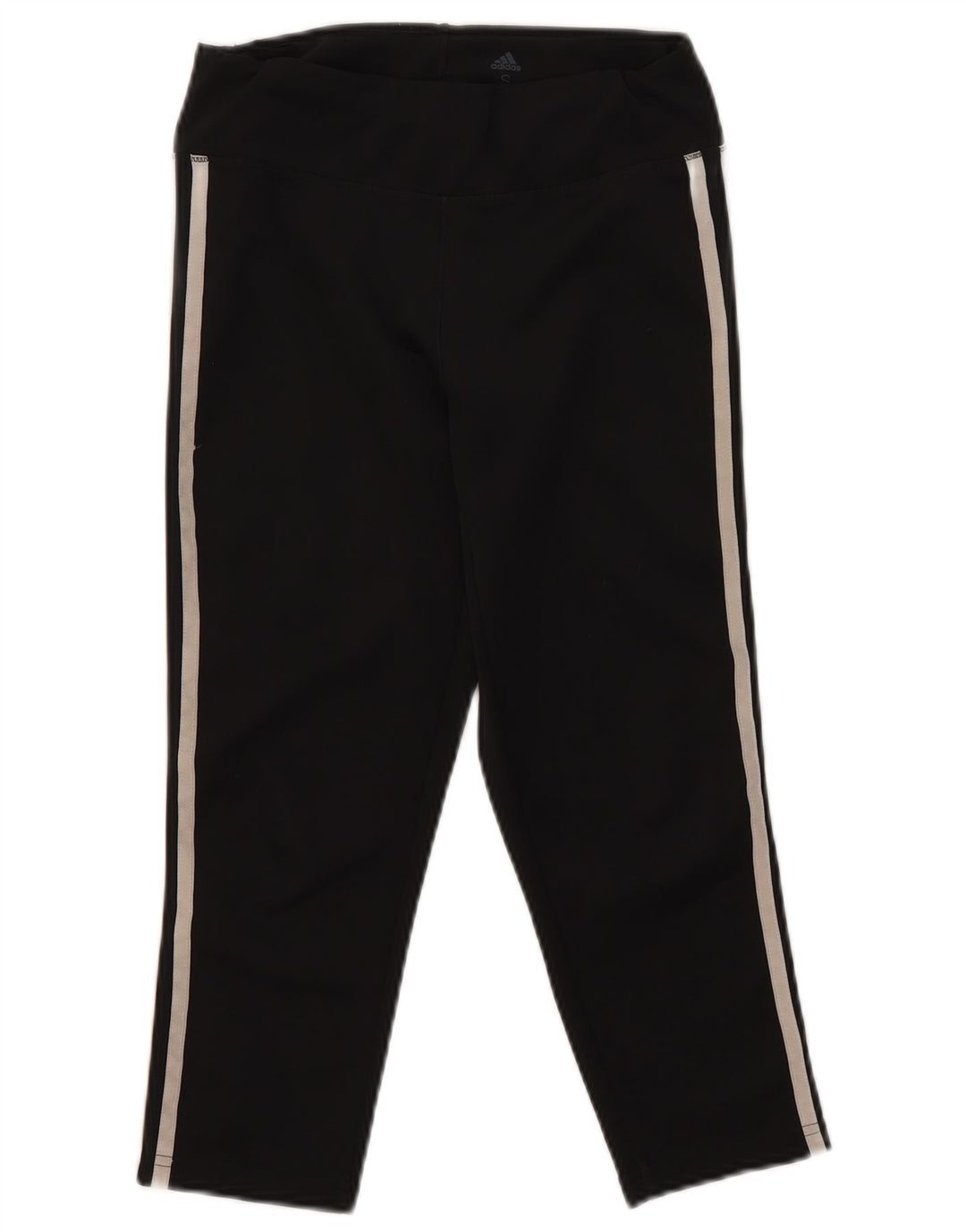 Женские леггинсы-капри Adidas Aeroready UK 8/10, маленькие черные из полиэстера
