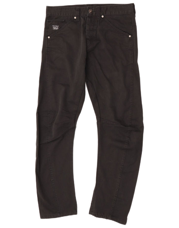 Мужские повседневные брюки-бананы Jack & Jones W32 L31 черные