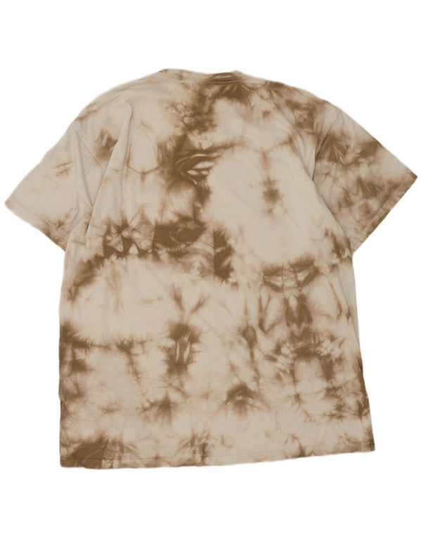 Мужская футболка Carhartt Top XL, бежевый, хлопковый Tie Dye