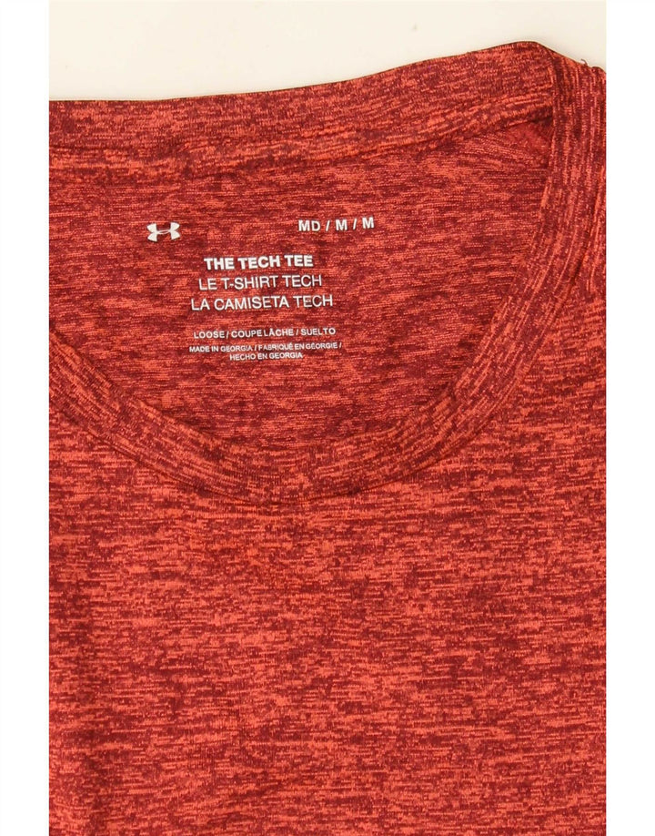 Мужская футболка Under Armour Top Medium Red в крапинку