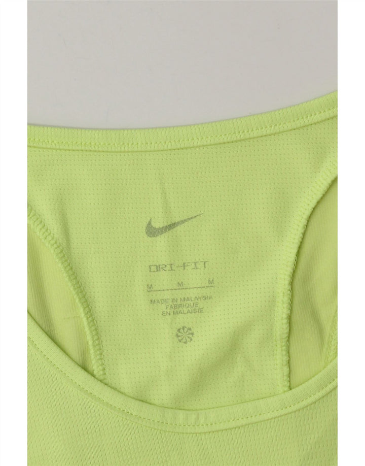 Женский укороченный жилет Nike Dri Fit UK 12, средний зеленый