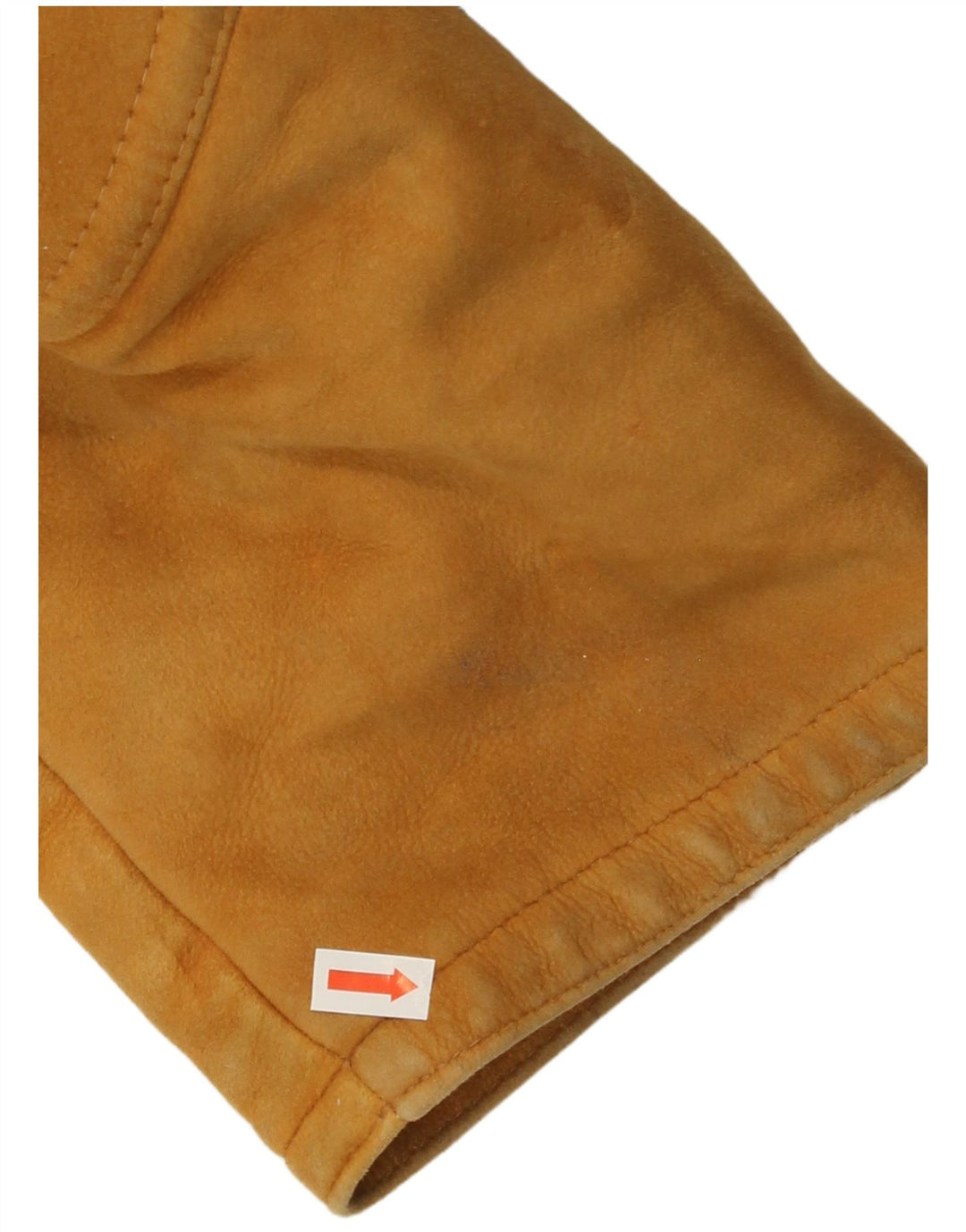 Мужская короткая дубленка VINTAGE IT 52 XL Бежевая короткая дубленка