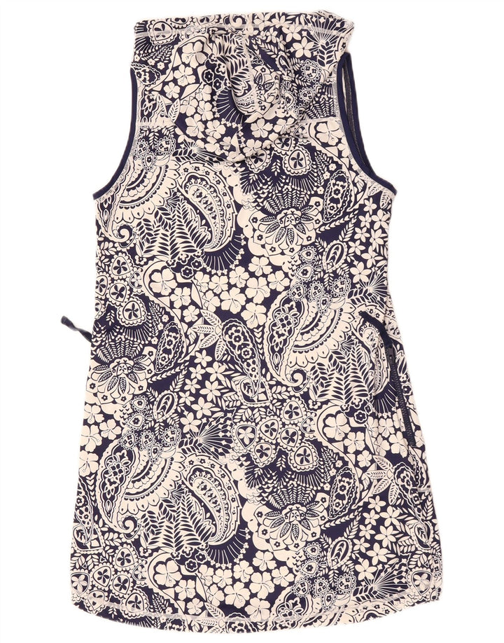 Женская блузка без рукавов Tommy Bahama, Великобритания, 10, маленький размер, темно-синий, нейлон