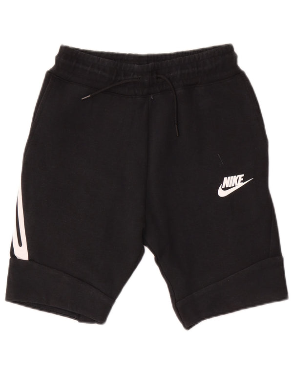 Спортивные шорты Nike для мальчиков 10–11 лет, средние черные, хлопковые
