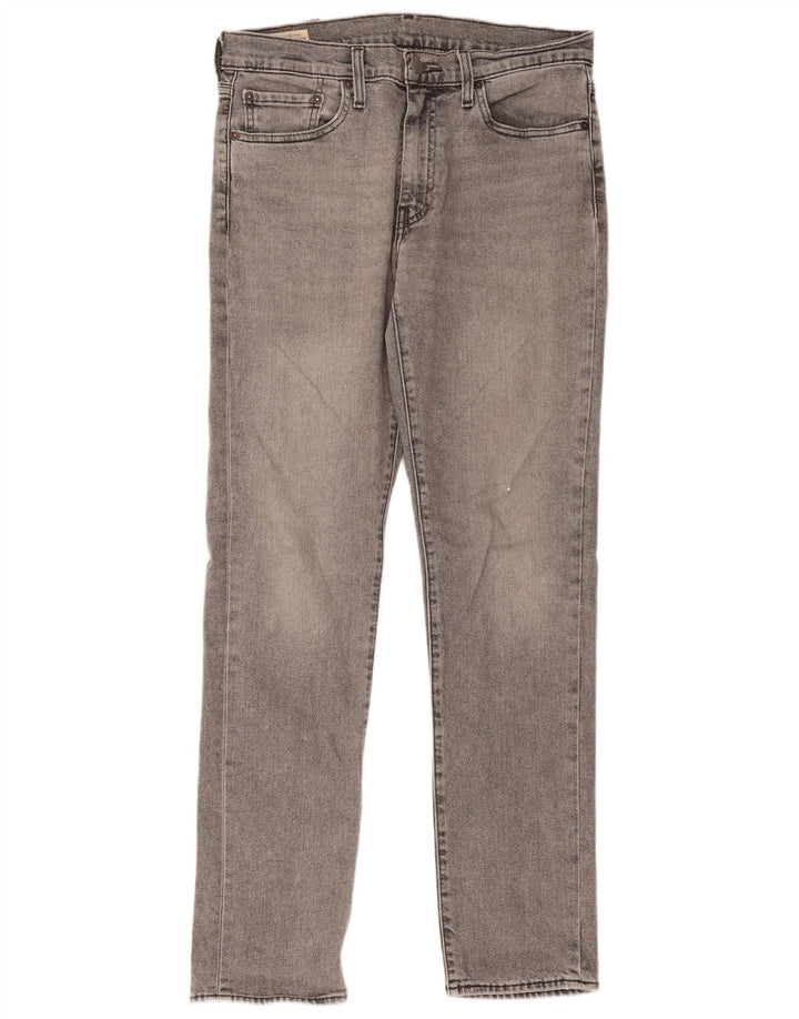 Levi's 511 Slim Jeans W32 L32 Серый хлопок