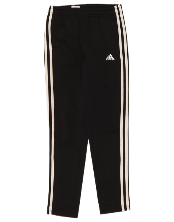 Спортивные брюки Adidas для мальчиков 9-10 лет, черный полиэстер