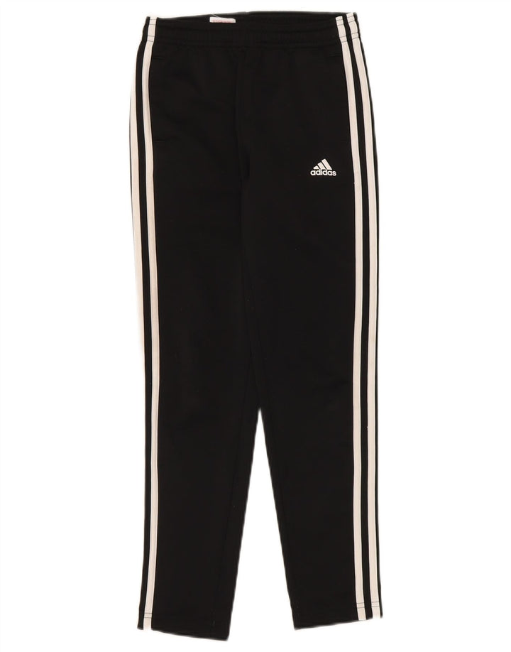 Спортивные брюки Adidas для мальчиков 9-10 лет, черный полиэстер