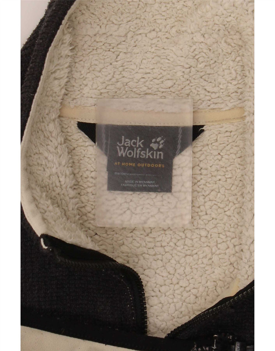 Мужская куртка-бомбер Jack Wolfskin UK 40, средний черный полиэстер