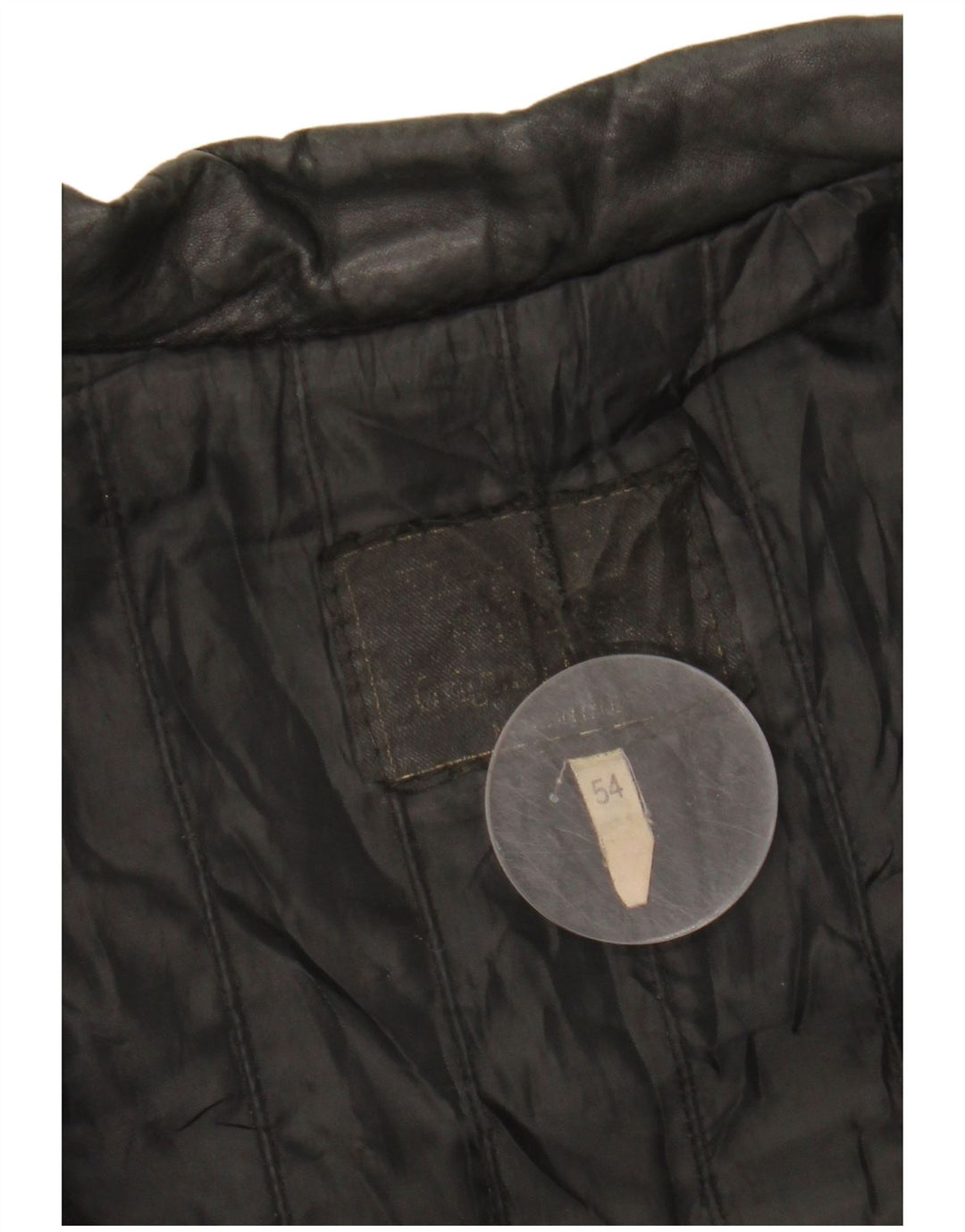 Куртка женская кожаная VINTAGE IT 54 3XL черная