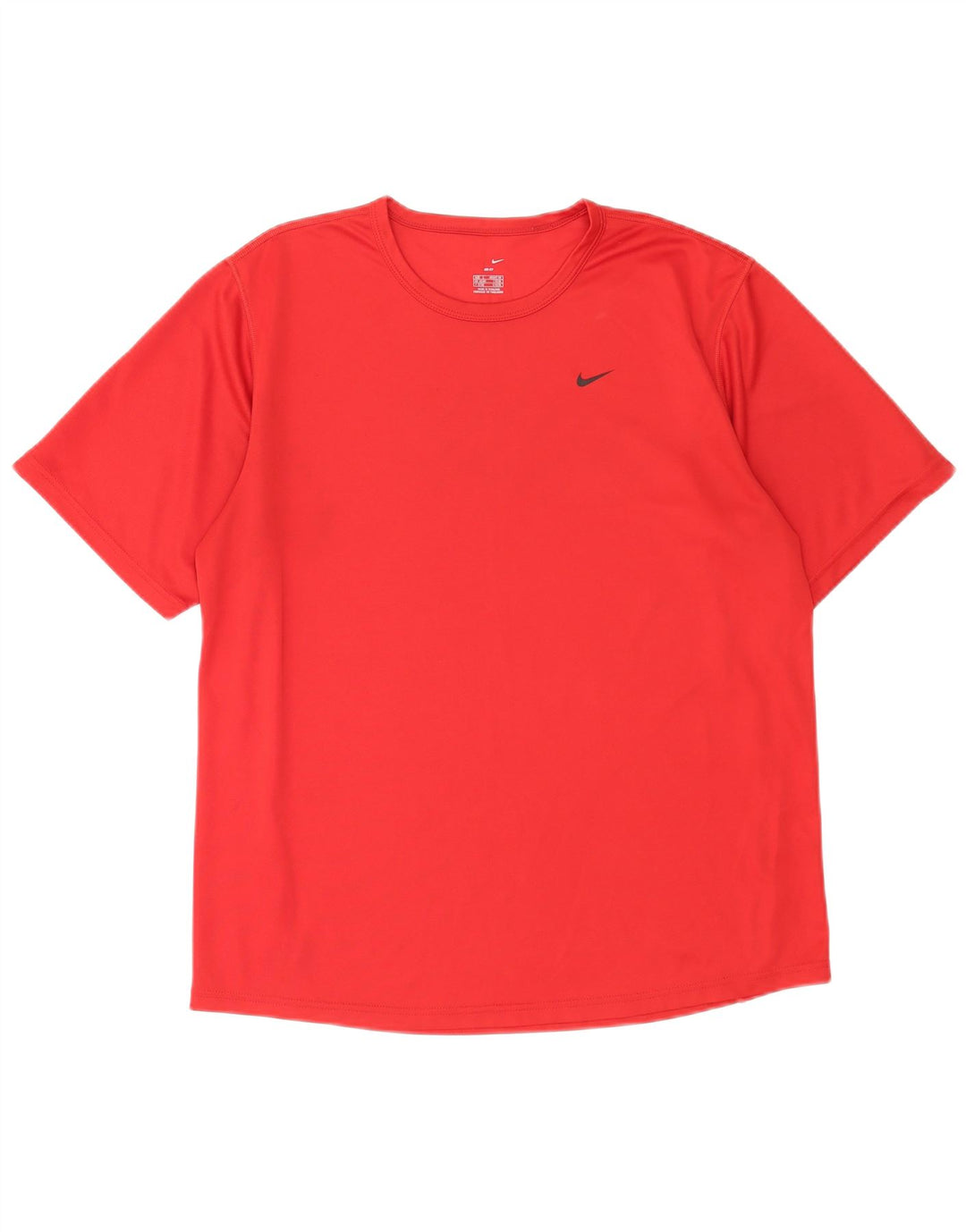Мужская футболка Nike Dri Fit, большая красная