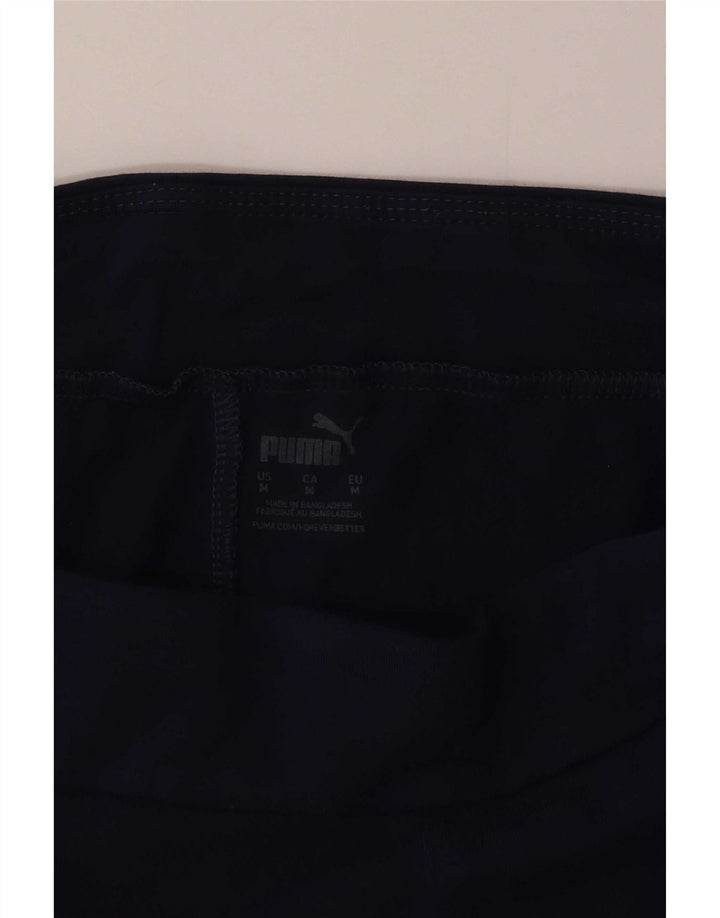 Женские леггинсы с рисунком Puma UK 12, средний темно-синий, хлопок