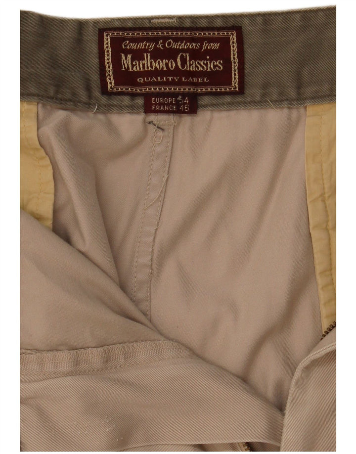 Мужские шорты карго Marlboro Classics EU 54 2XL W36 Бежевые