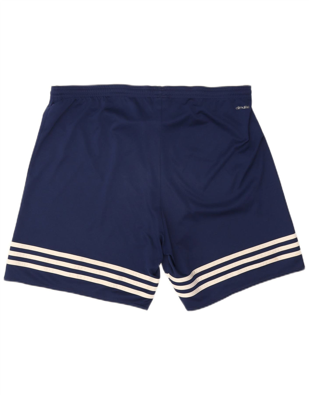 Мужские спортивные шорты Adidas Climalite XL темно-синие из полиэстера