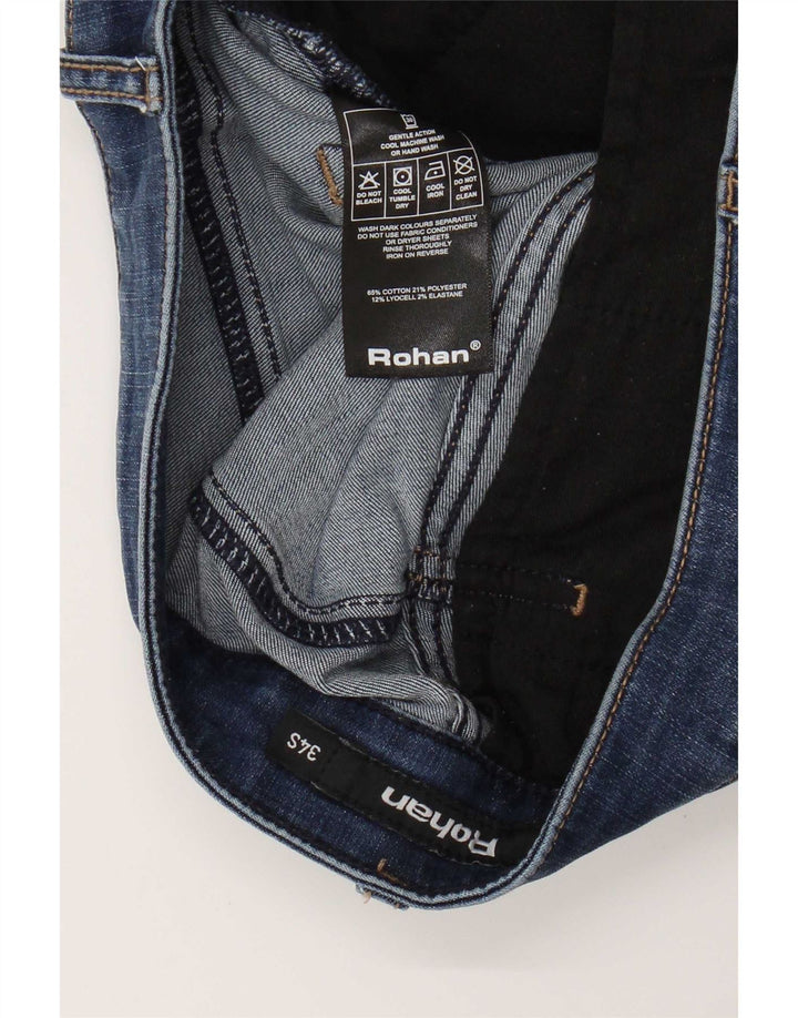 Мужские узкие джинсы Rohan W34 L29, синий хлопок