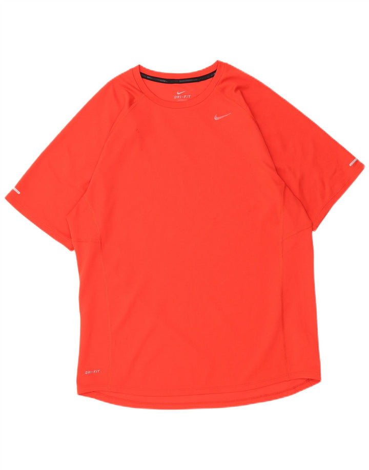 Мужская футболка Nike Dri Fit, большая красная