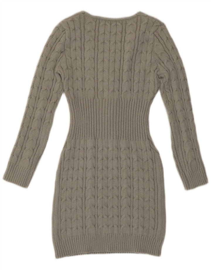 Женское платье-джемпер Shein UK 14, средний серый
