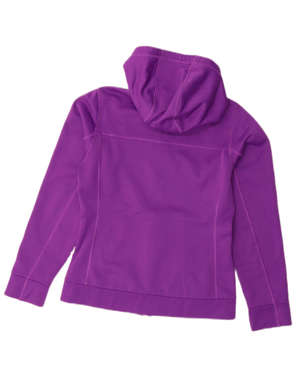 Женский свитер с капюшоном на молнии The North Face UK 10, маленький фиолетовый