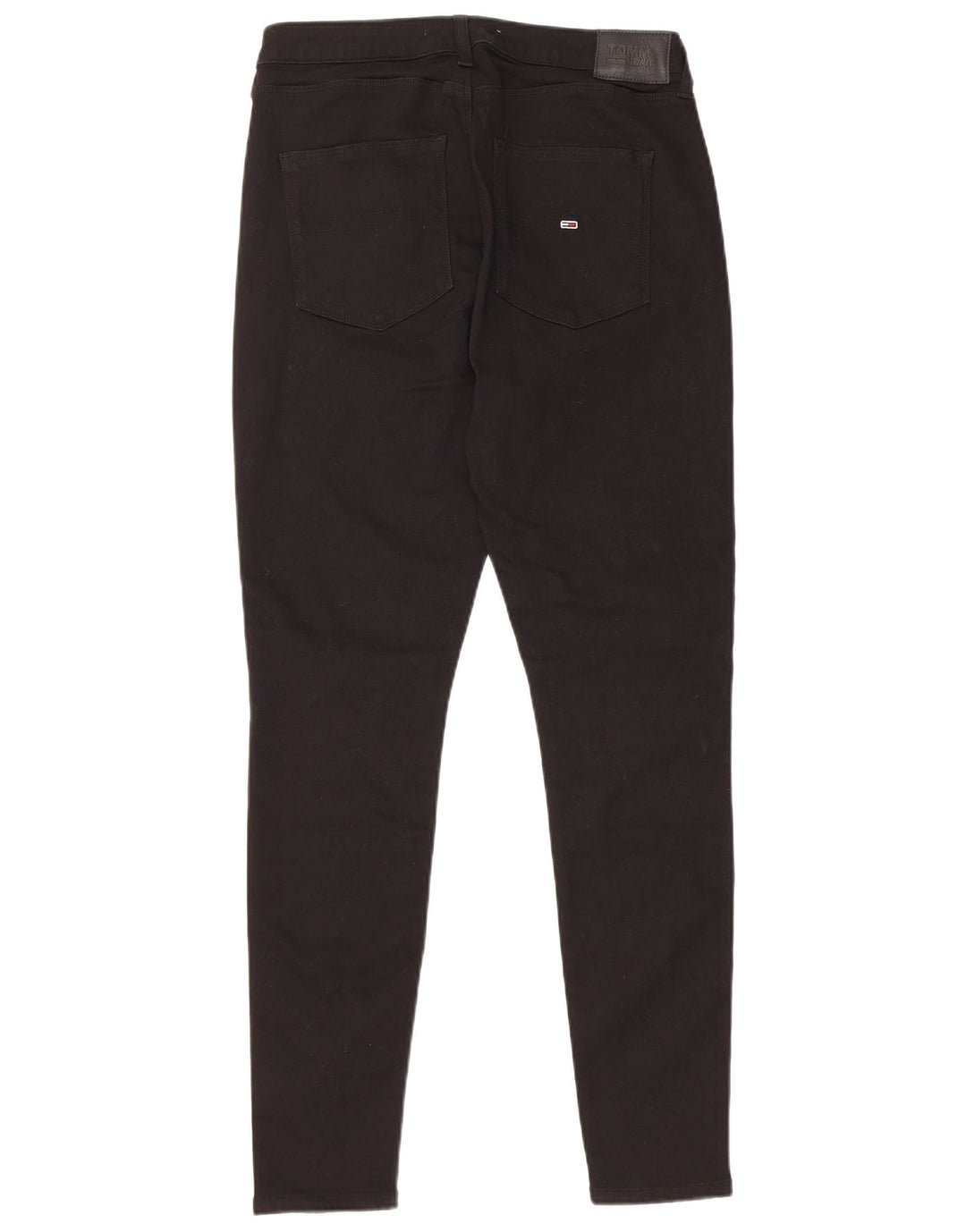 TOMMY HILFIGER Женские джинсы скинни W30 L30, черный хлопок