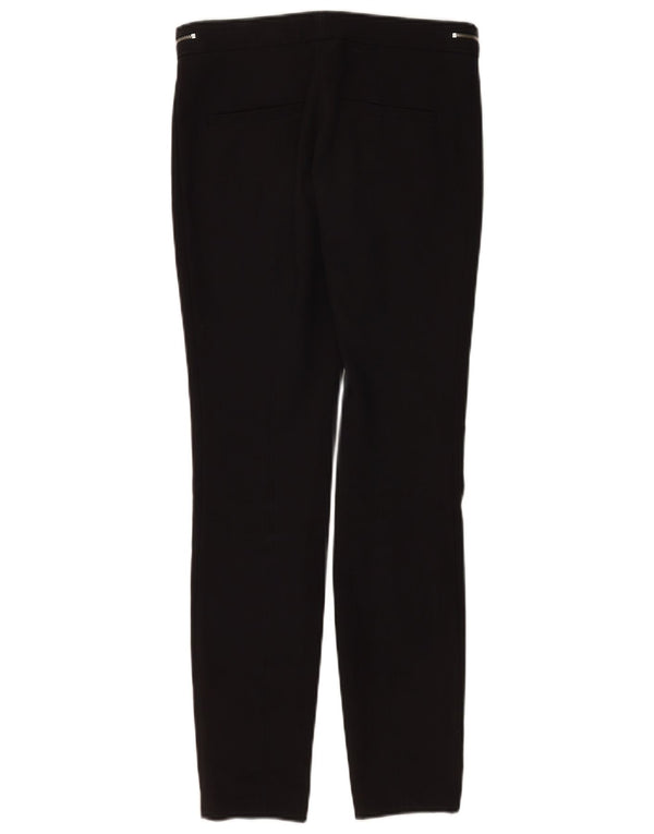 Женские узкие повседневные брюки Zara EU 34 2XS W24 L28, черный хлопок