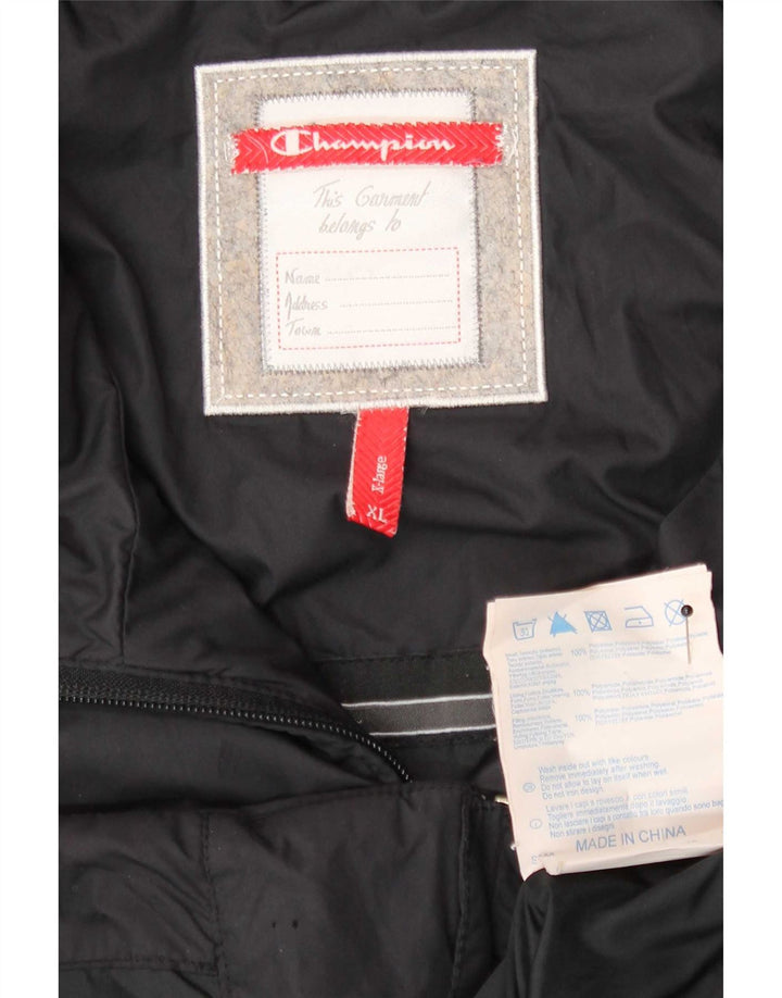 Женская стеганая куртка Champion UK 18 XL, черный полиэстер