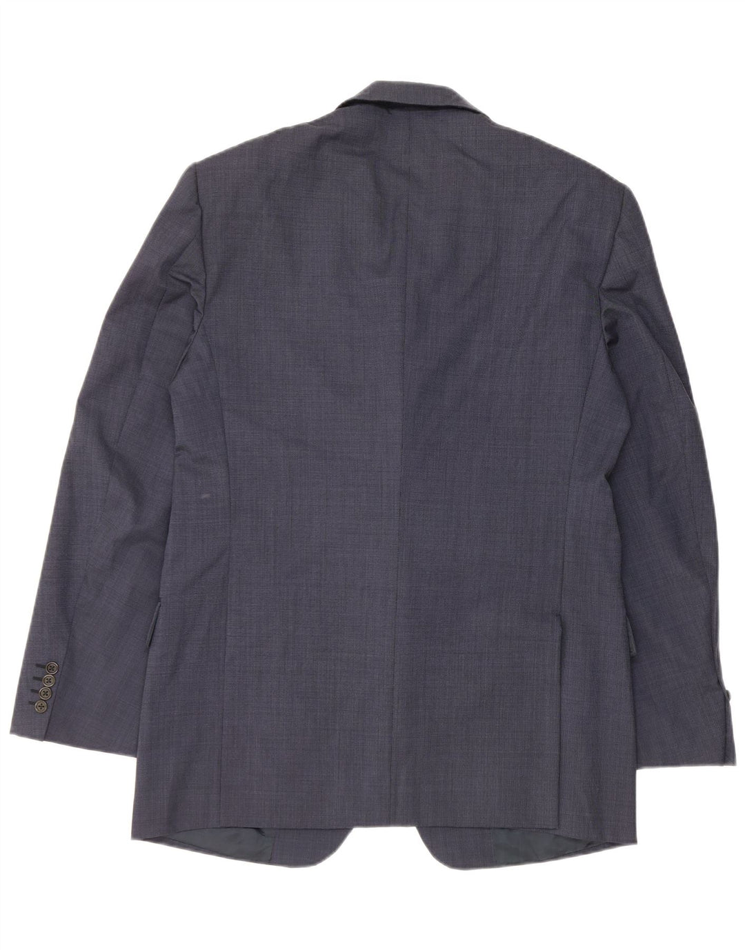 Мужской пиджак Burberry с 3 пуговицами IT 54, большой темно-синий, шерсть