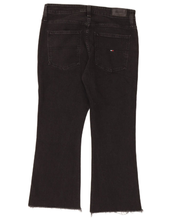 Женские укороченные джинсы Tommy Hilfiger W31 L24, черный хлопок