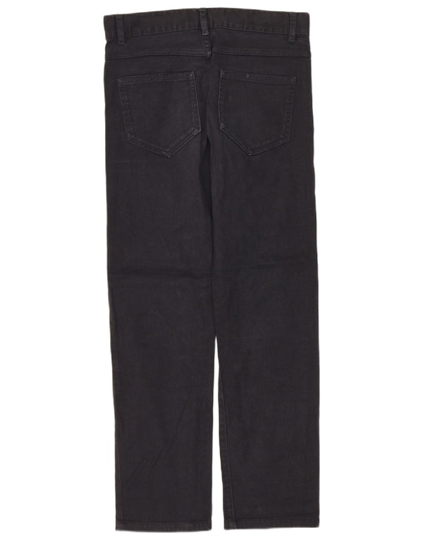 Женские прямые джинсы с высокой талией Joseph W26 L25, черный хлопок