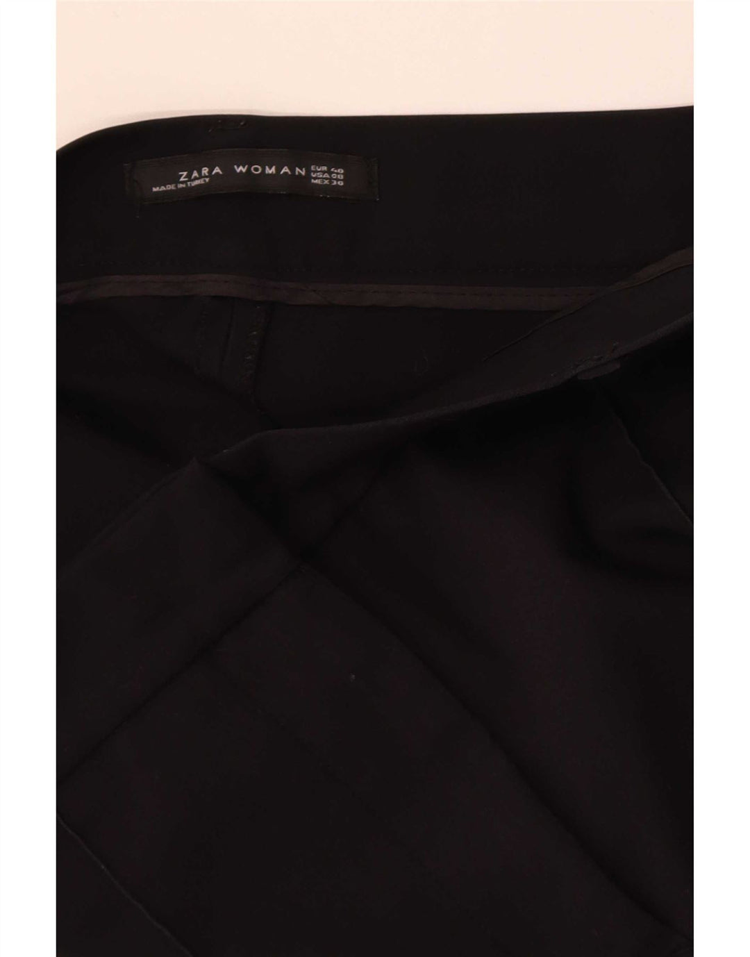 Женские повседневные брюки Zara Bootcut EU 40 Medium W30 L32, черные
