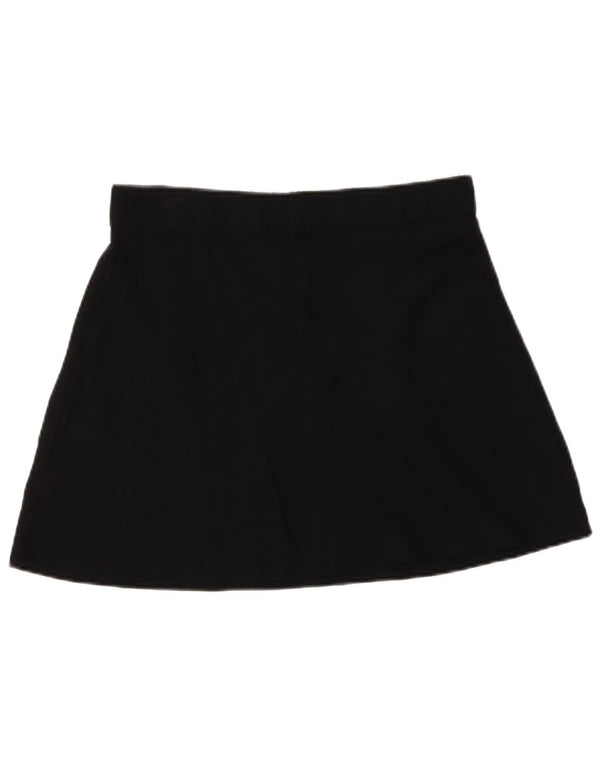Женская мини-юбка Zara Medium W28 Черная вискоза