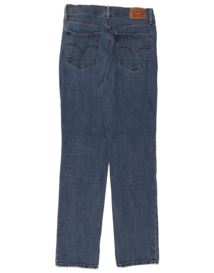 Женские прямые джинсы LEVI'S 724 с высокой посадкой W29 L30, синий хлопок