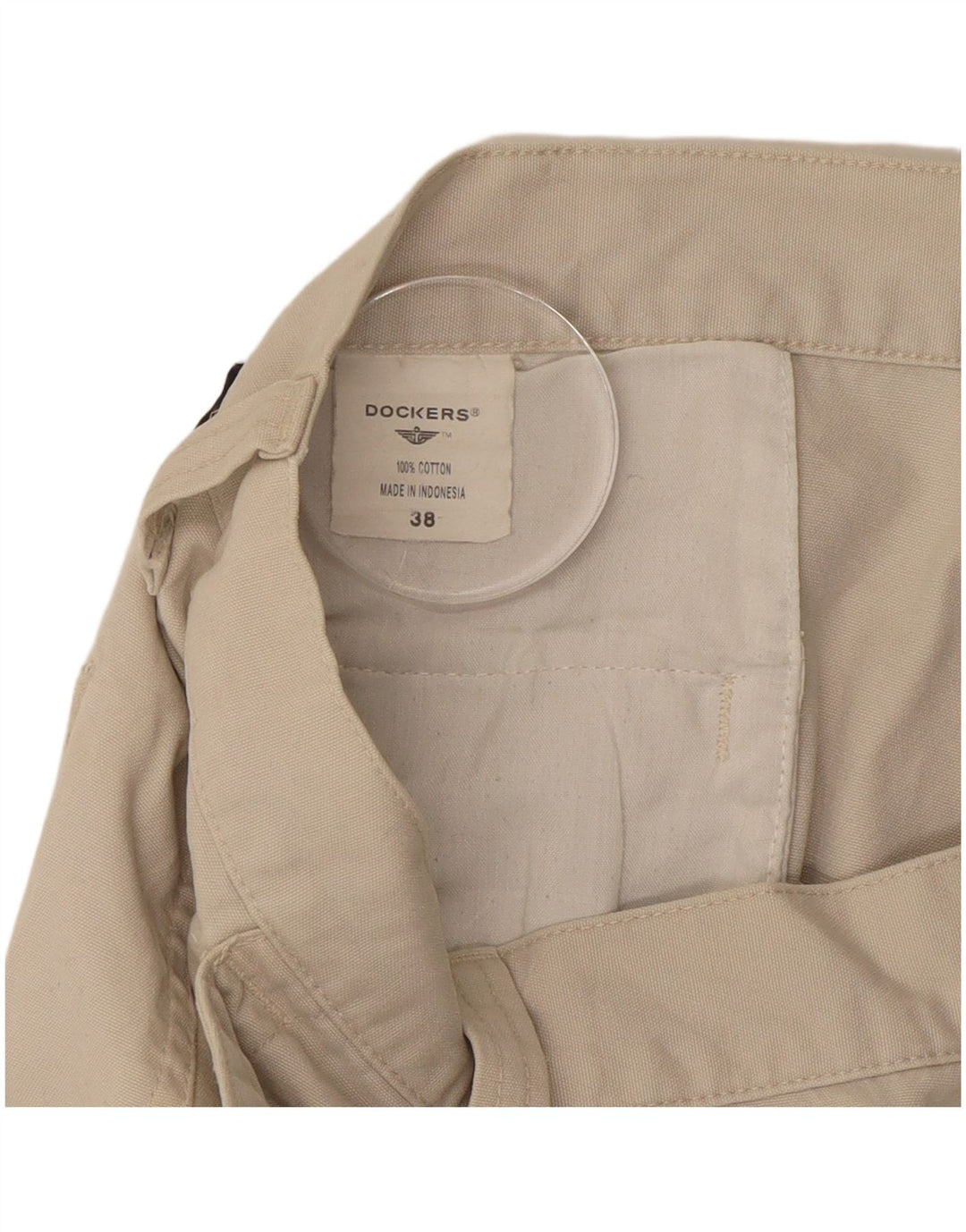 Мужские шорты карго DOCKERS W38 XL, бежевые, хлопок