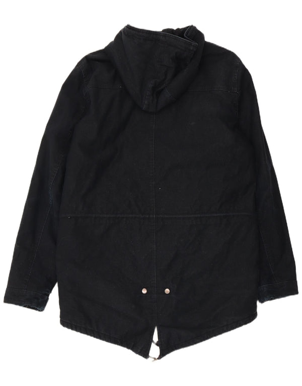 Мужская парка Carhartt с капюшоном UK 40, большая темно-синяя нейлоновая