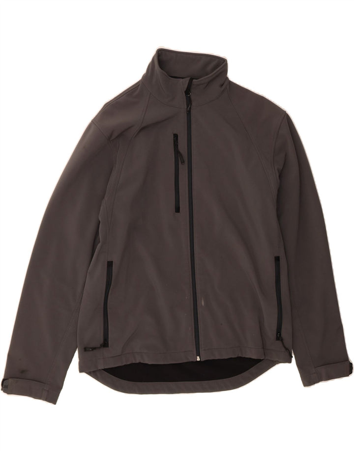 RUSSELL ATHLETIC Mens Windbreaker Jacket UK 40 Large Grey Vintage Russell Athletic and Second-Hand Russell Athletic from Messina Hembry 