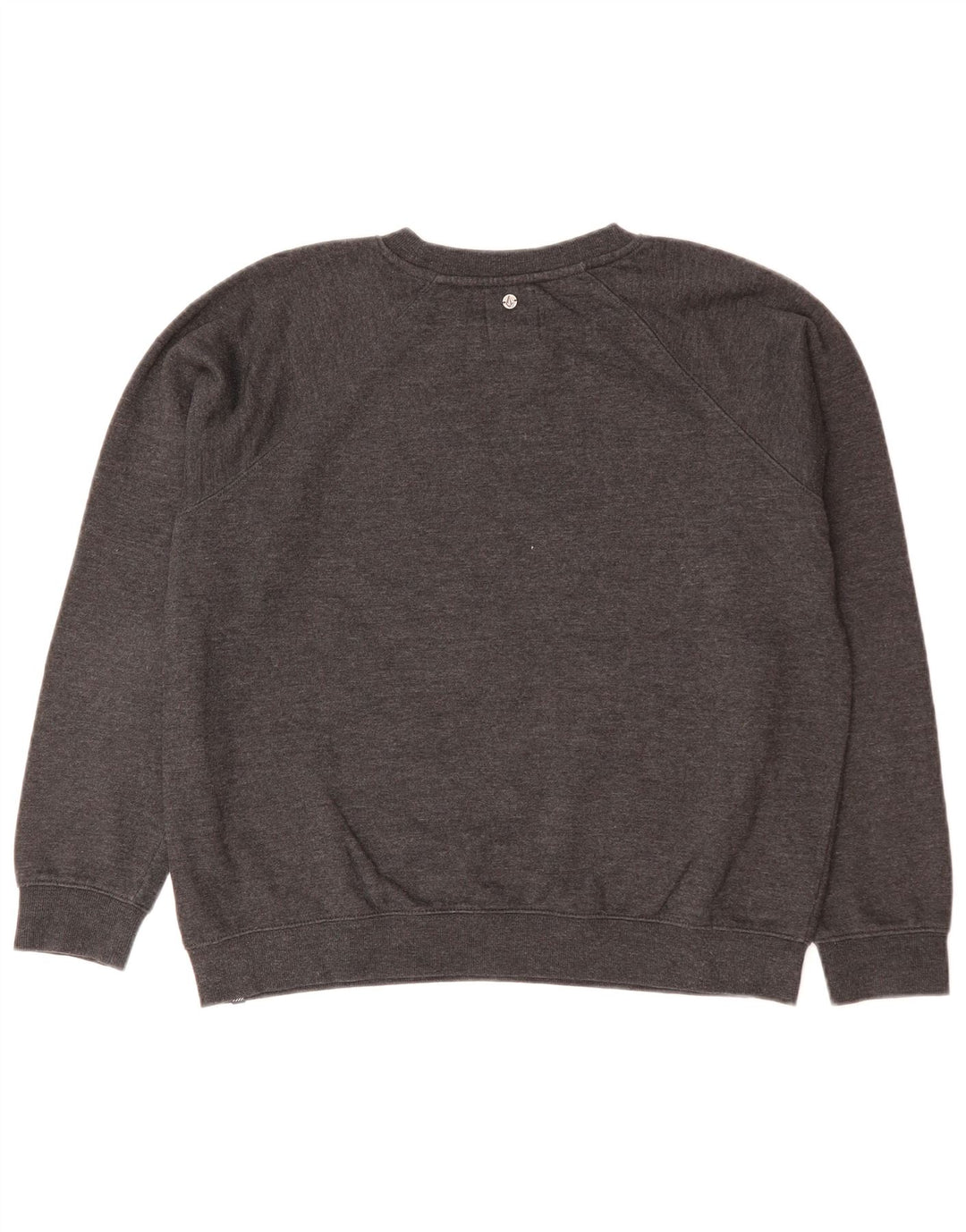 Женский свитер Volcom, джемпер US 8, средний серый хлопок, серый